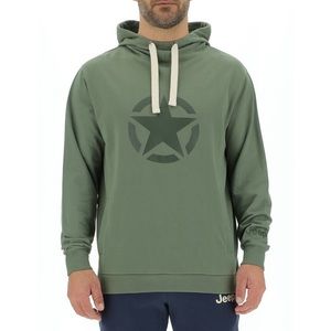 Vintage Y2K Jeep Embroidered Pullover Hoodie In Black